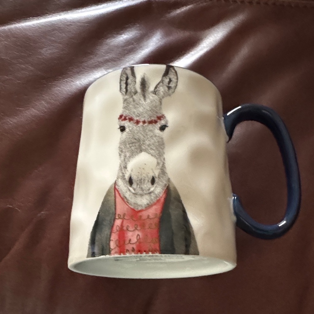 Hipster Animal Mug Donkey